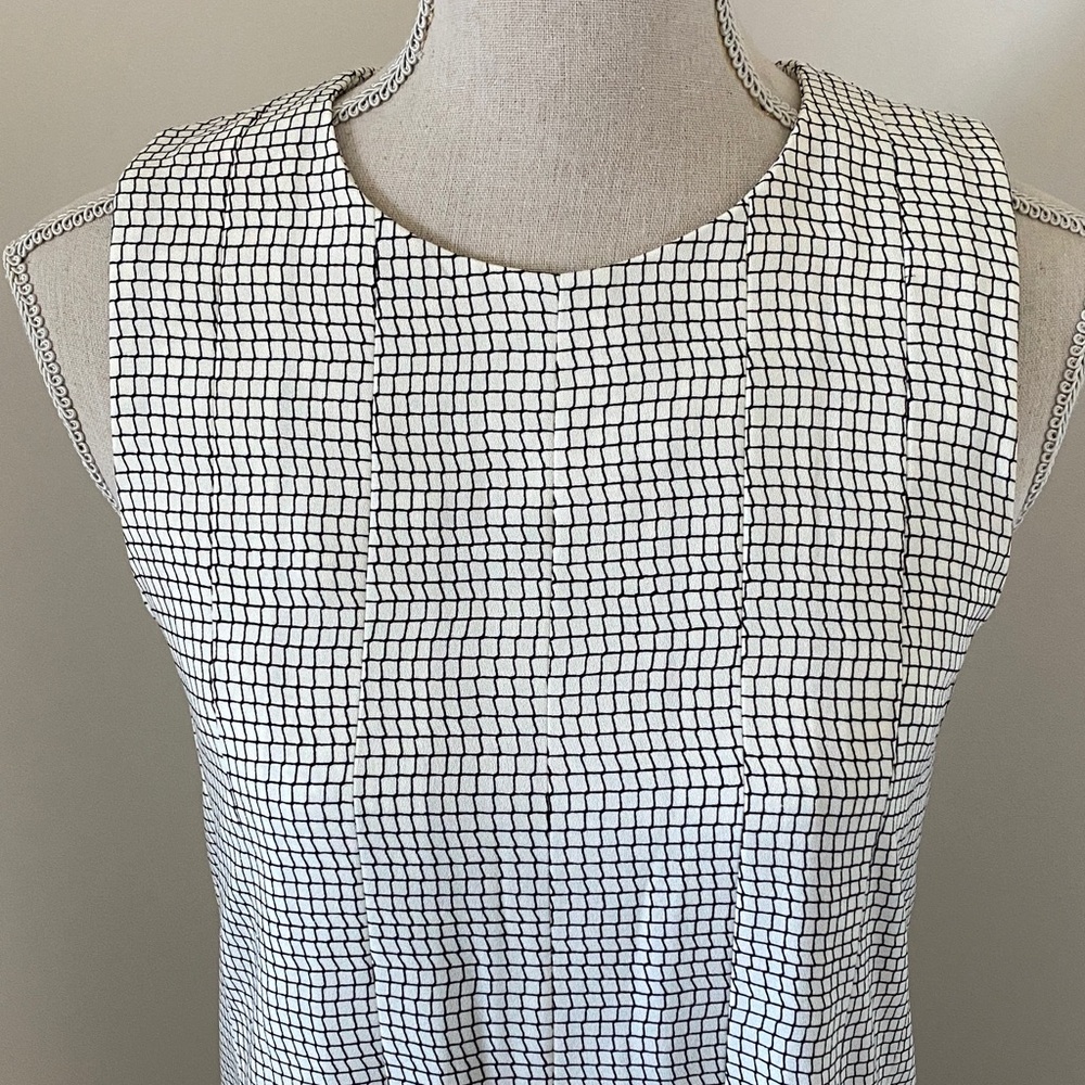COS Black and White Sleeveless Maxi Dress - Picture 3 of 10